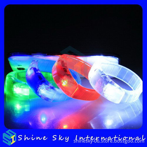 Best Quality Best Sell Plastic Remote Controlled Led Bracelet